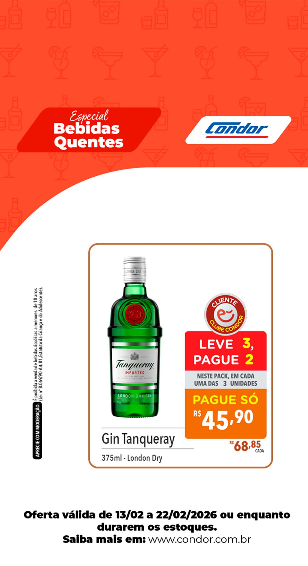 Rede Condor Facebook ad: Ofertas