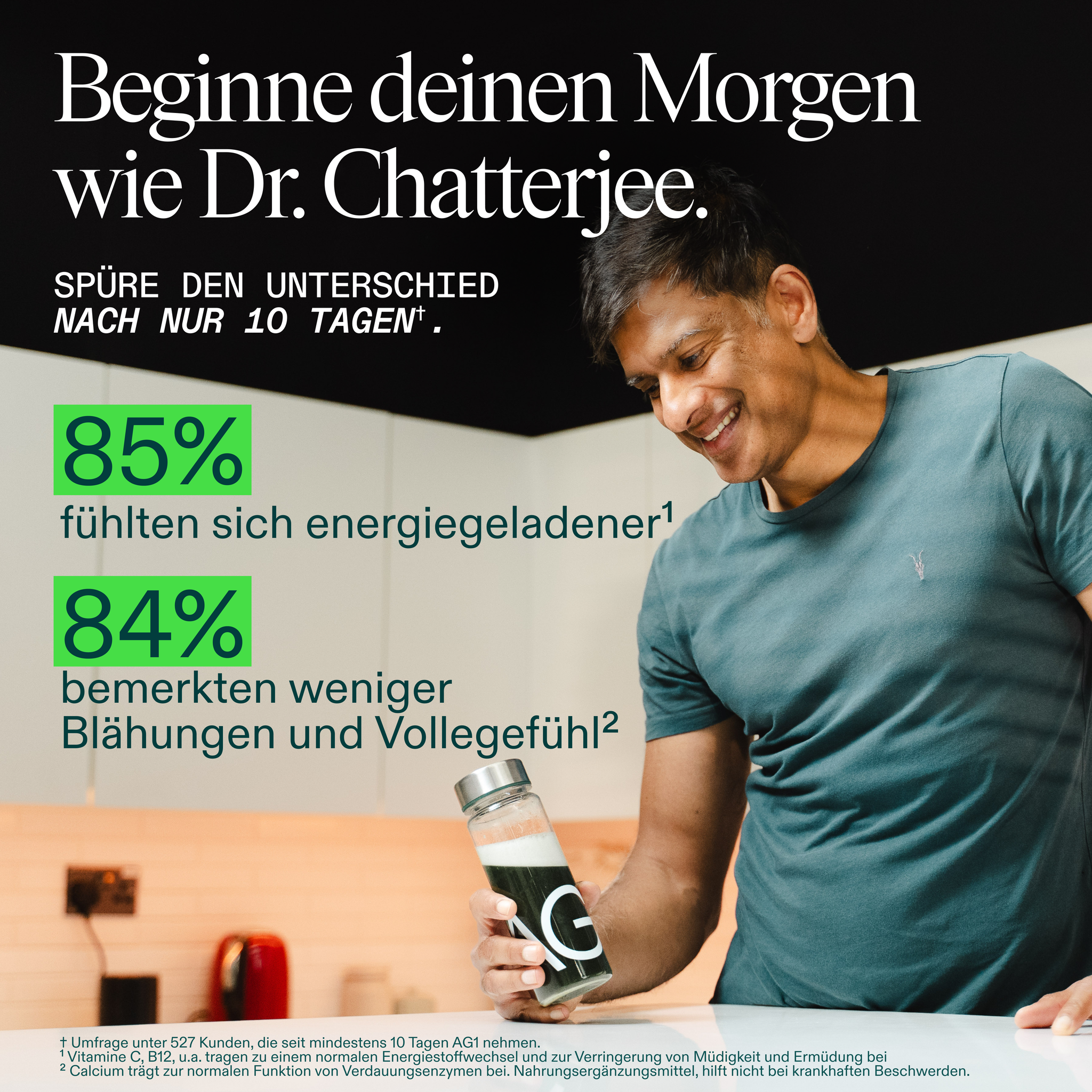 AG1 Deutschland Facebook ad