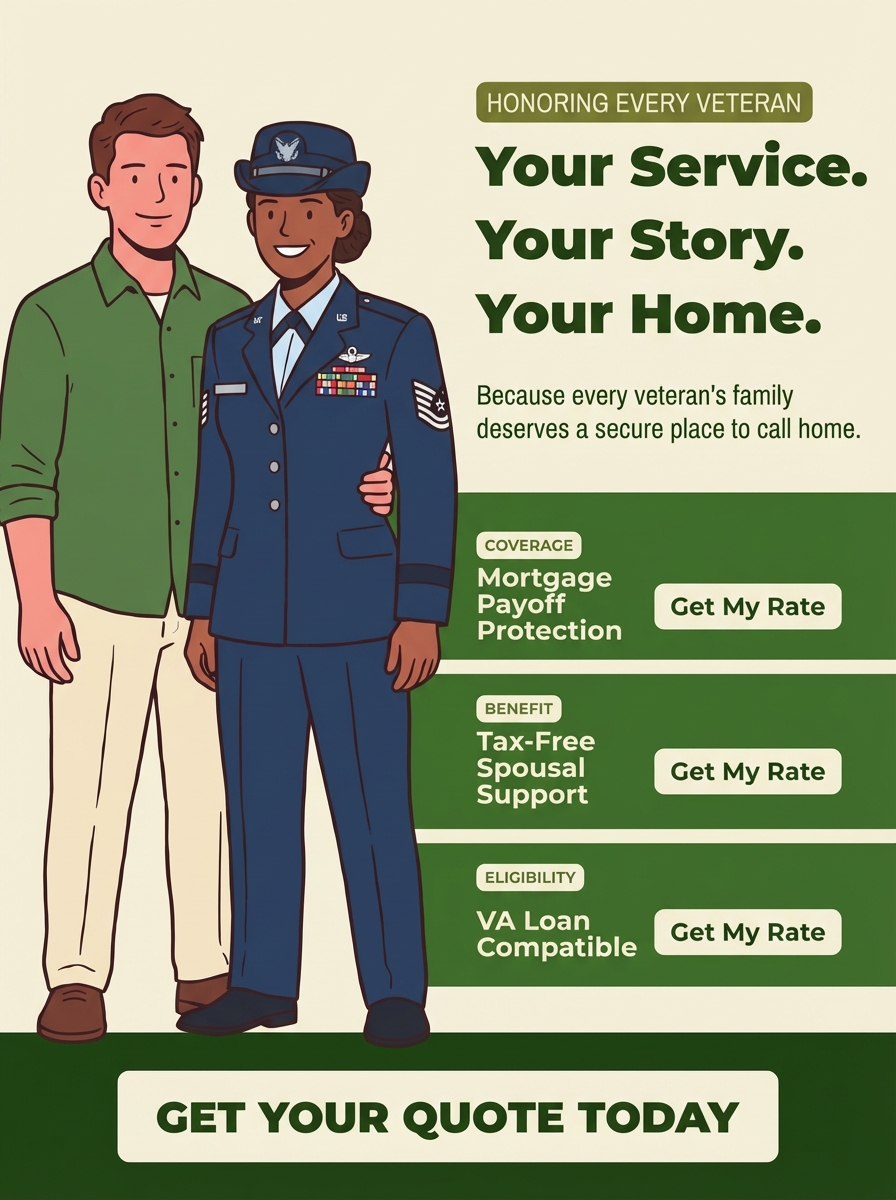 My Affordable Veteran Insurance Facebook ad