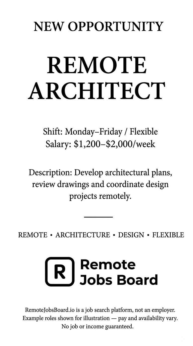 Remote Jobs Board - Work From Anywhere Facebook ad