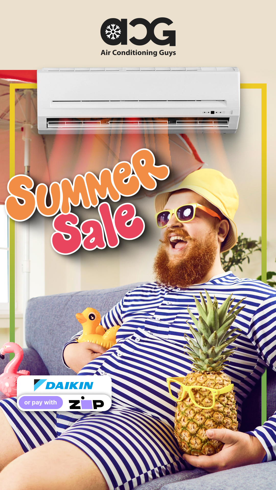 ACG Air Conditioning Facebook ad