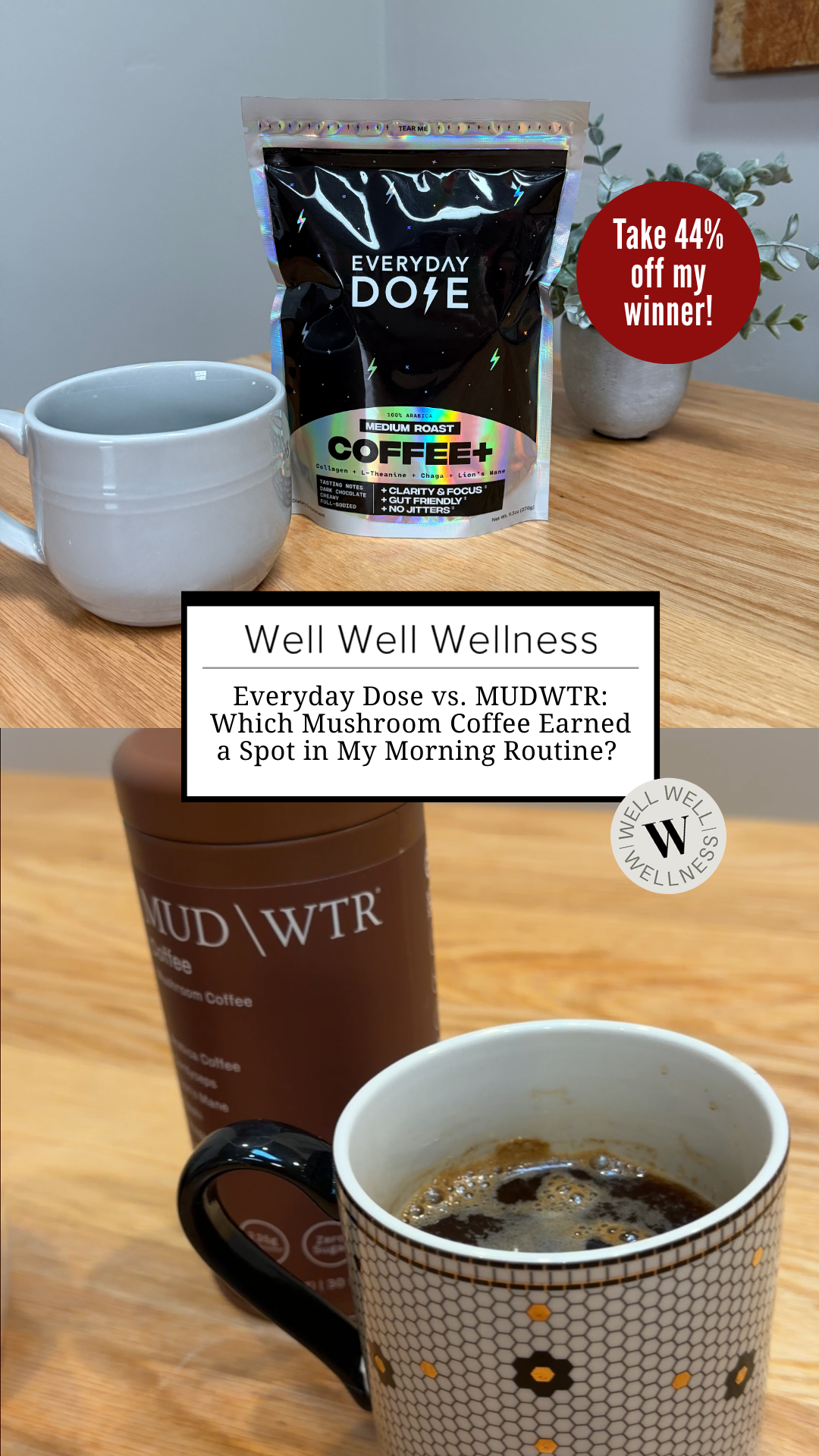 Well Well Wellness Facebook ad