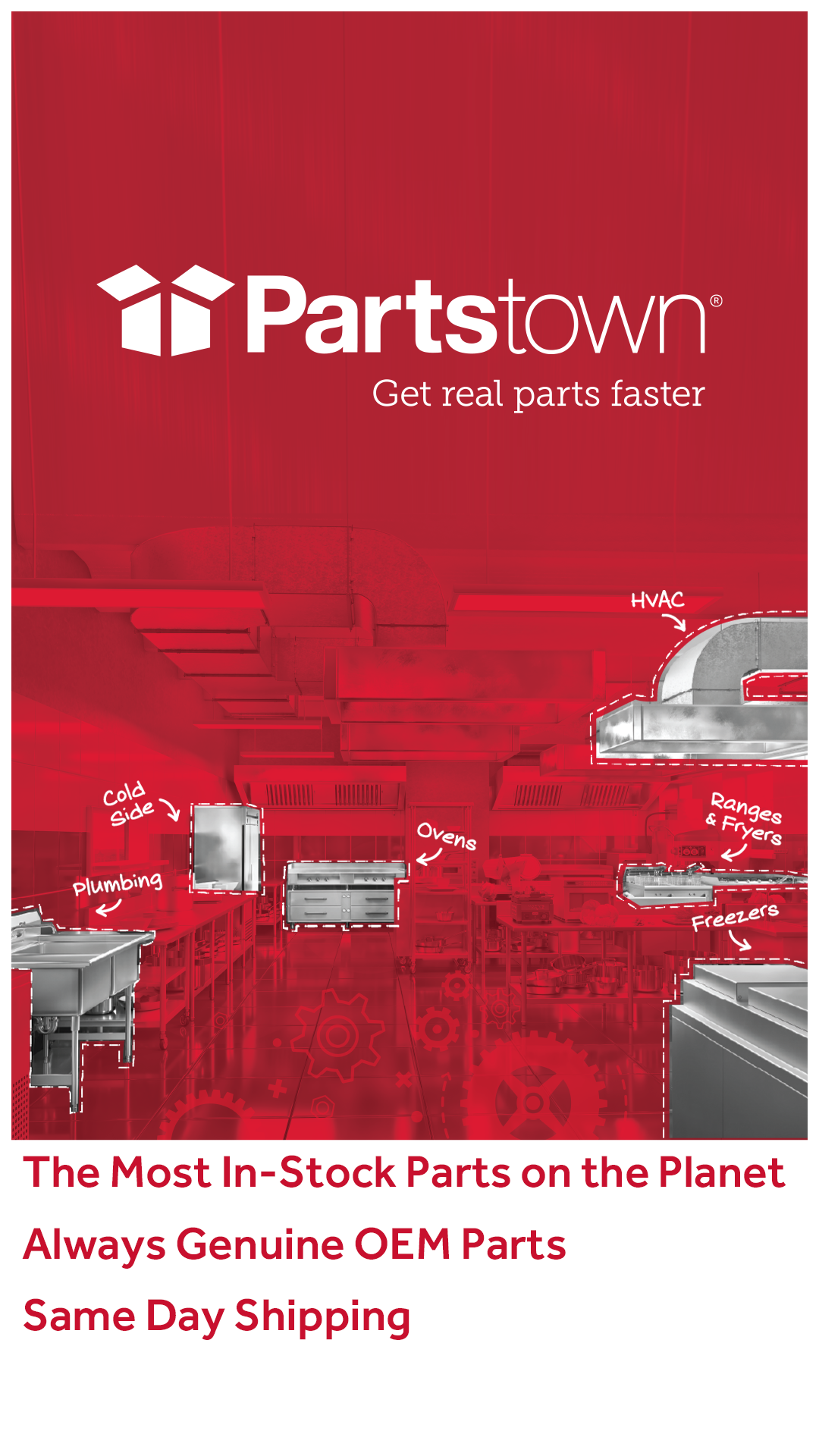Parts Town Facebook ad