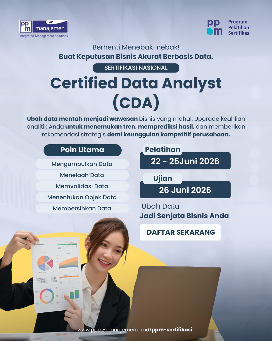 sertifikasimanajemen Facebook ad: Di era digital, keputusan bisnis yang hanya mengandalkan…