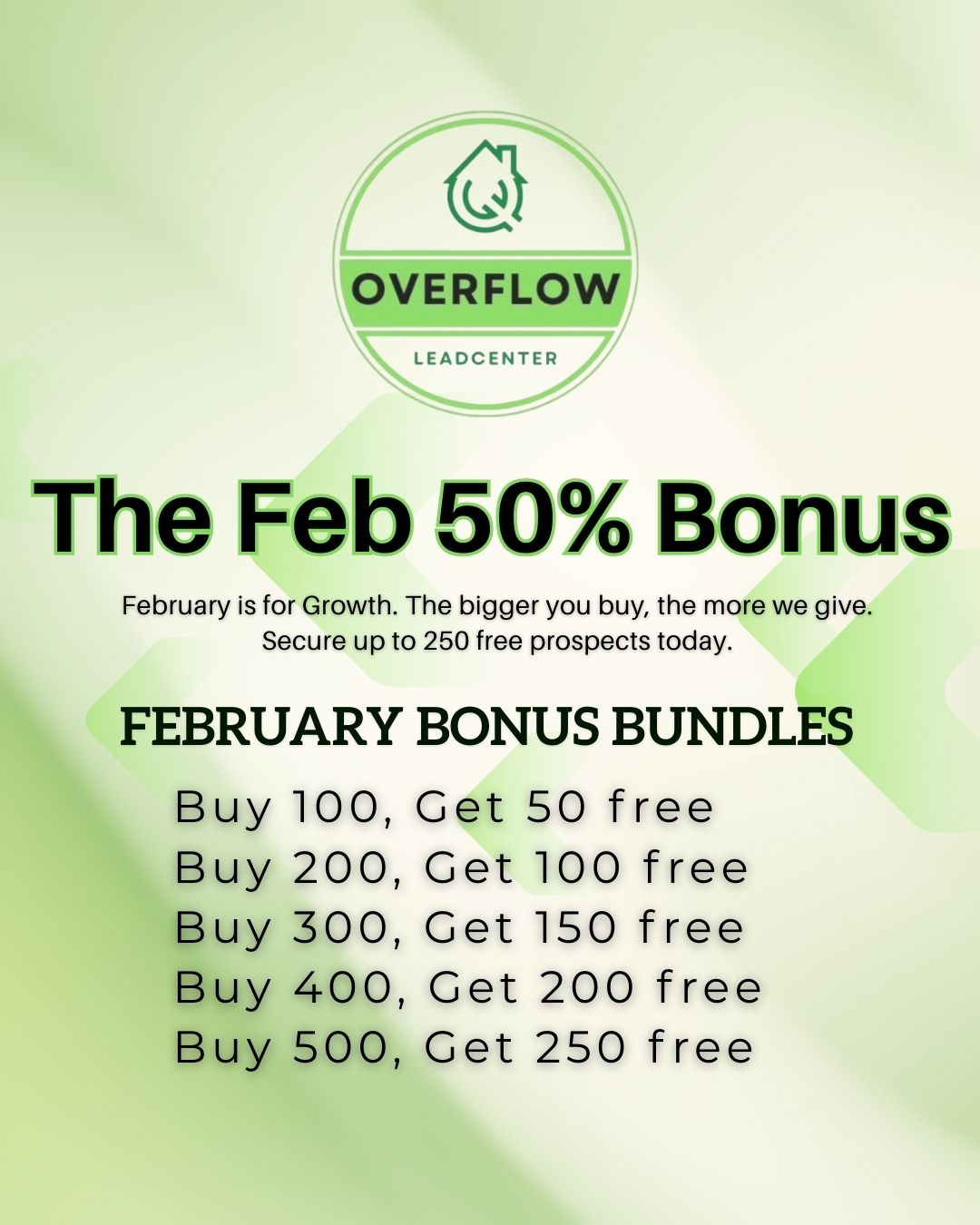 overflowleadcenter Facebook ad