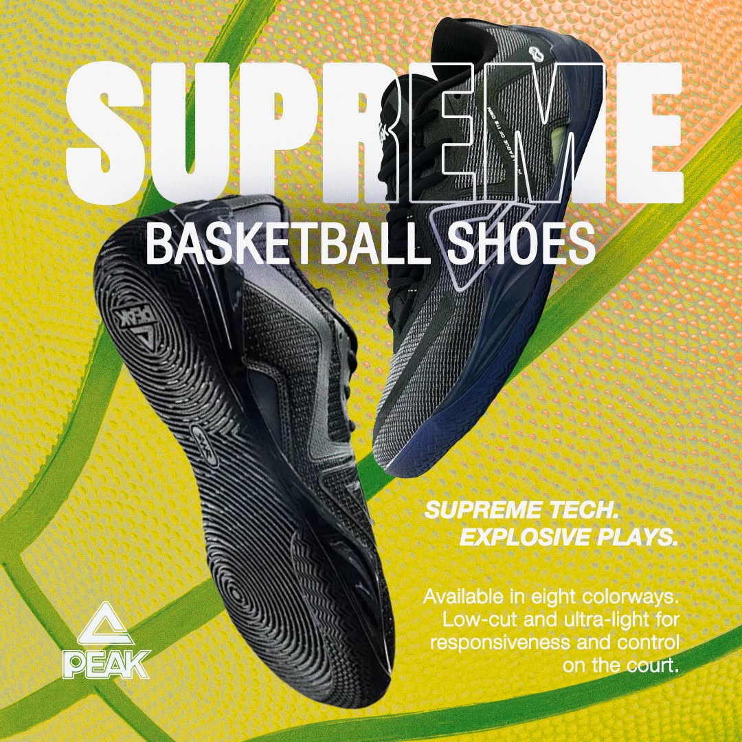 Peak Sports Philippines Facebook ad: TAICHI SUPREME BASKETBALL SHOES