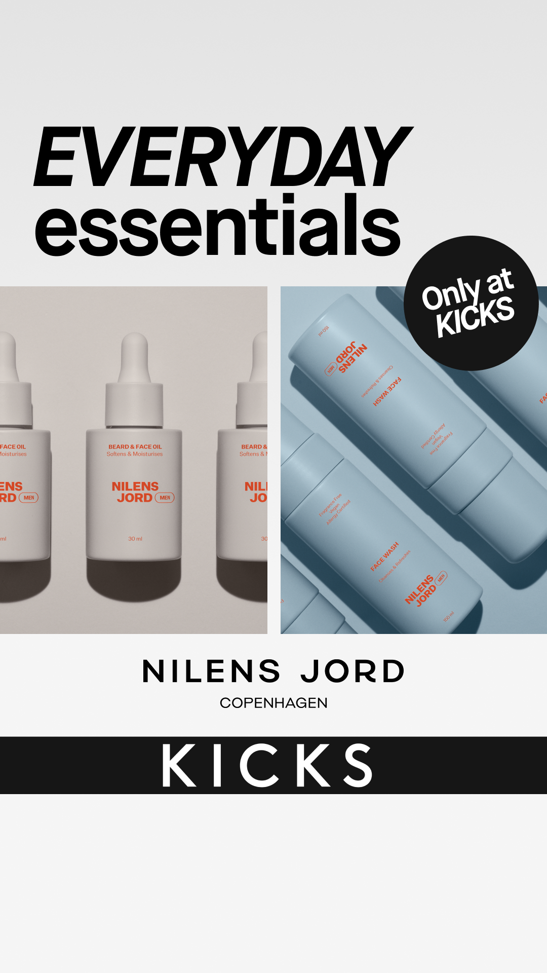 KICKS Facebook ad
