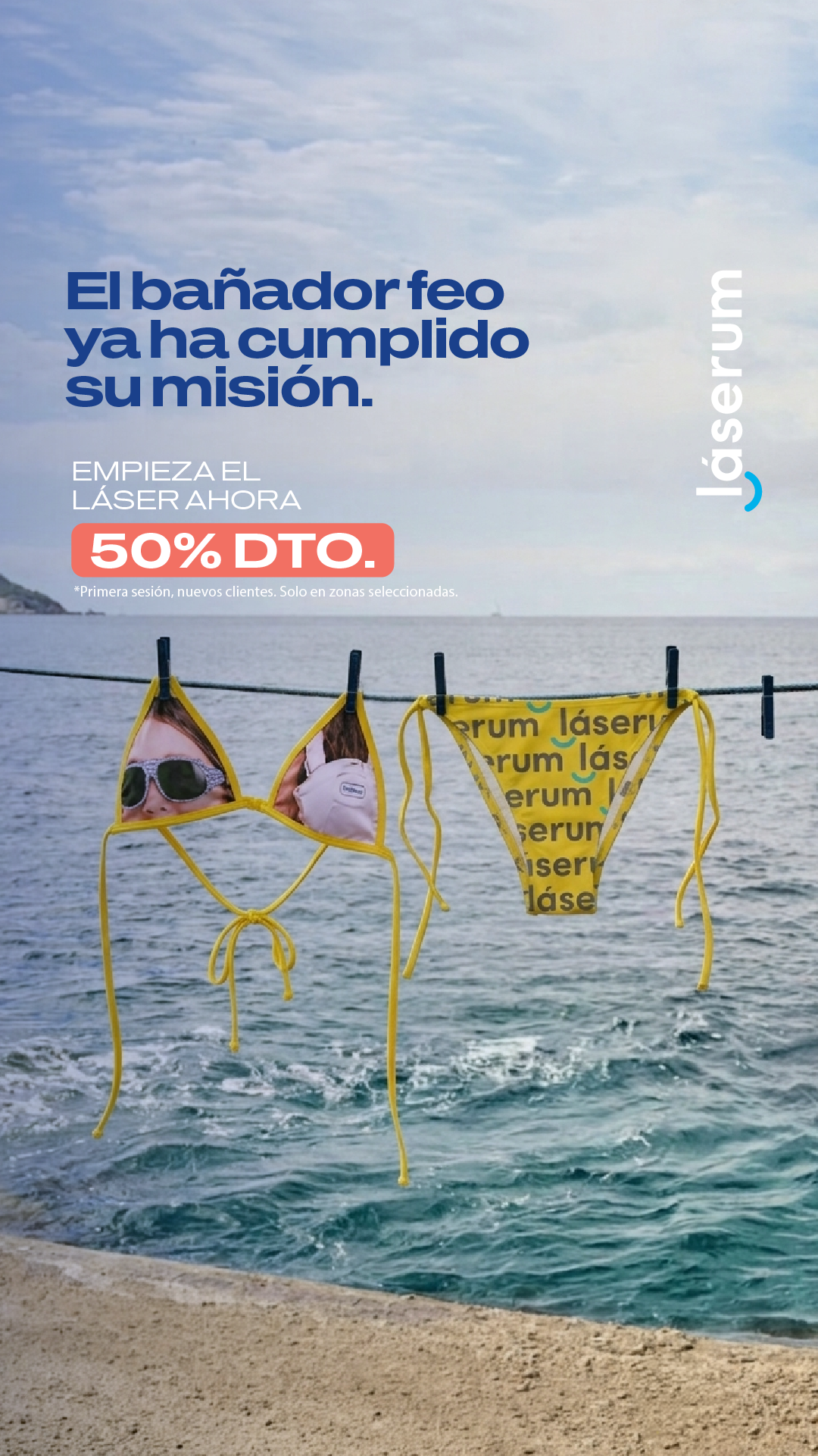 Láserum Facebook ad
