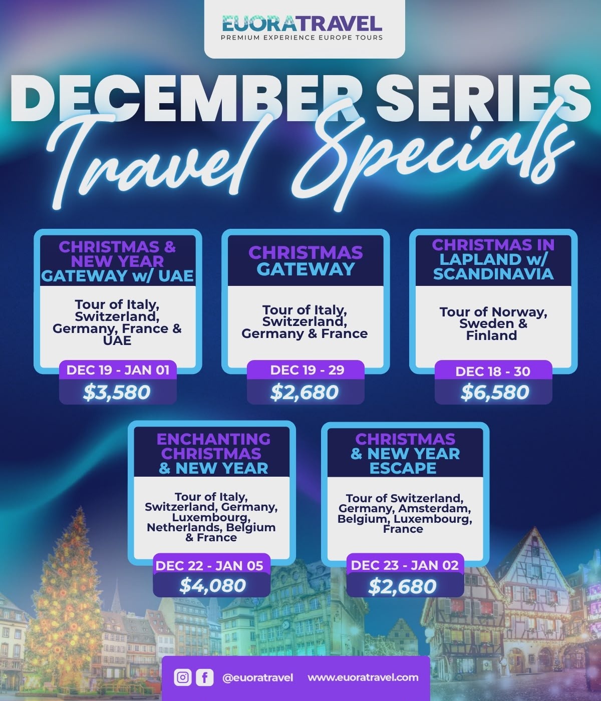 Euora Travel Facebook ad