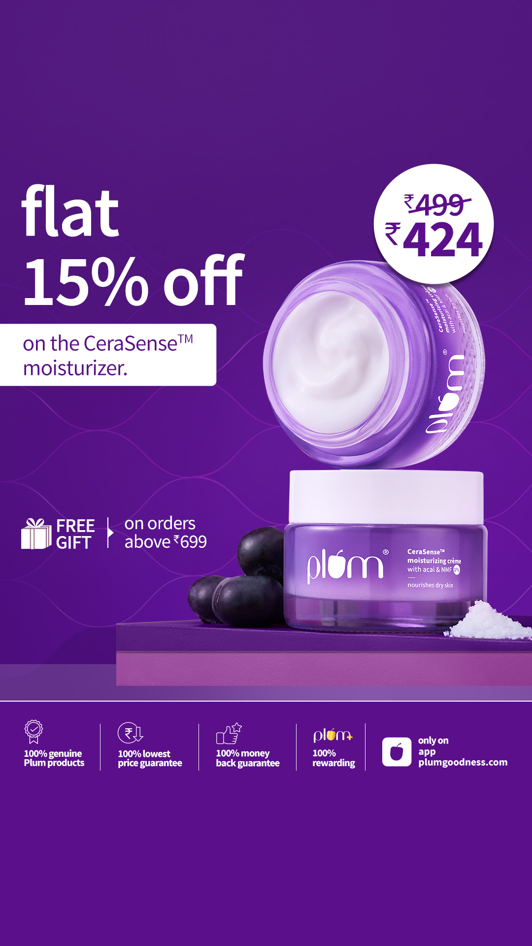 Plum Facebook ad