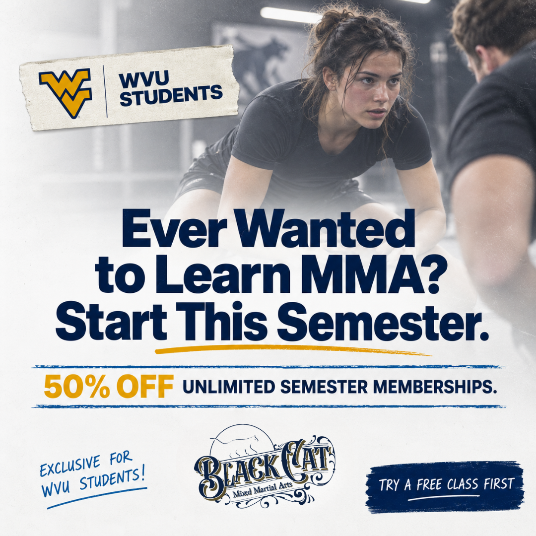 Black Cat Mixed Martial Arts and Self Defense Facebook ad: Book Your FREE Class