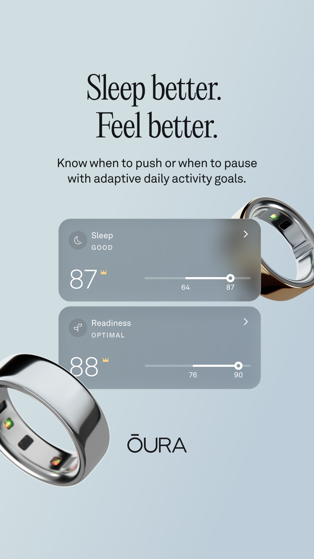 ŌURA Facebook ad