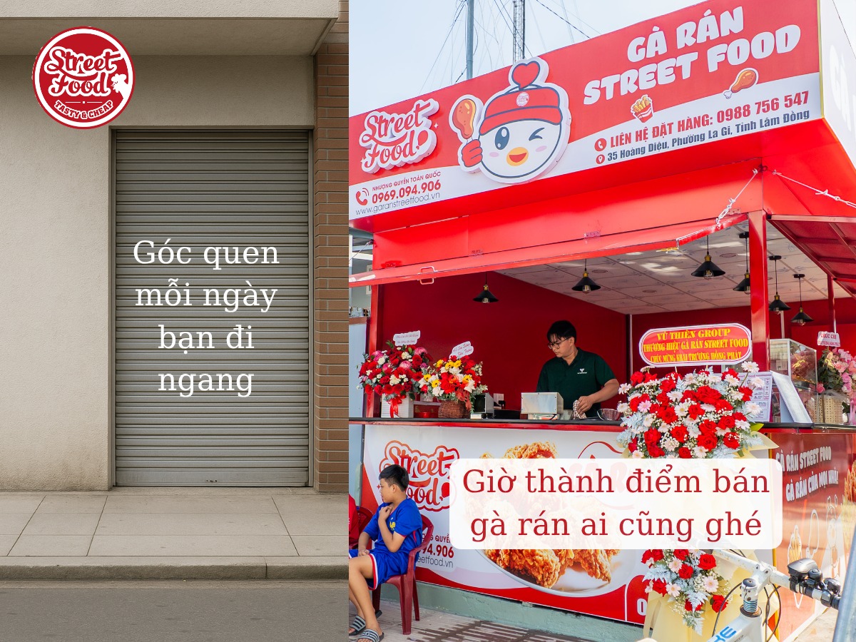 Nhượng Quyền Gà Rán Street Food Facebook ad: BIẾN MỘT GÓC TRỐNG THÀNH NGUỒN THU ỔN…