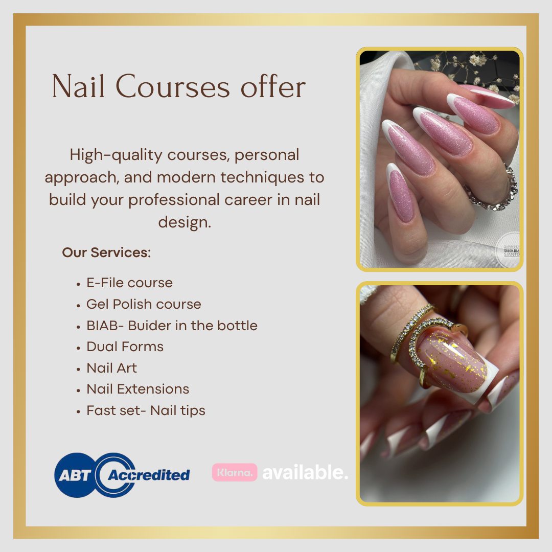 Daniela Siantova Nail Courses Facebook ad: Professional 1:1 Nail Training in Hull