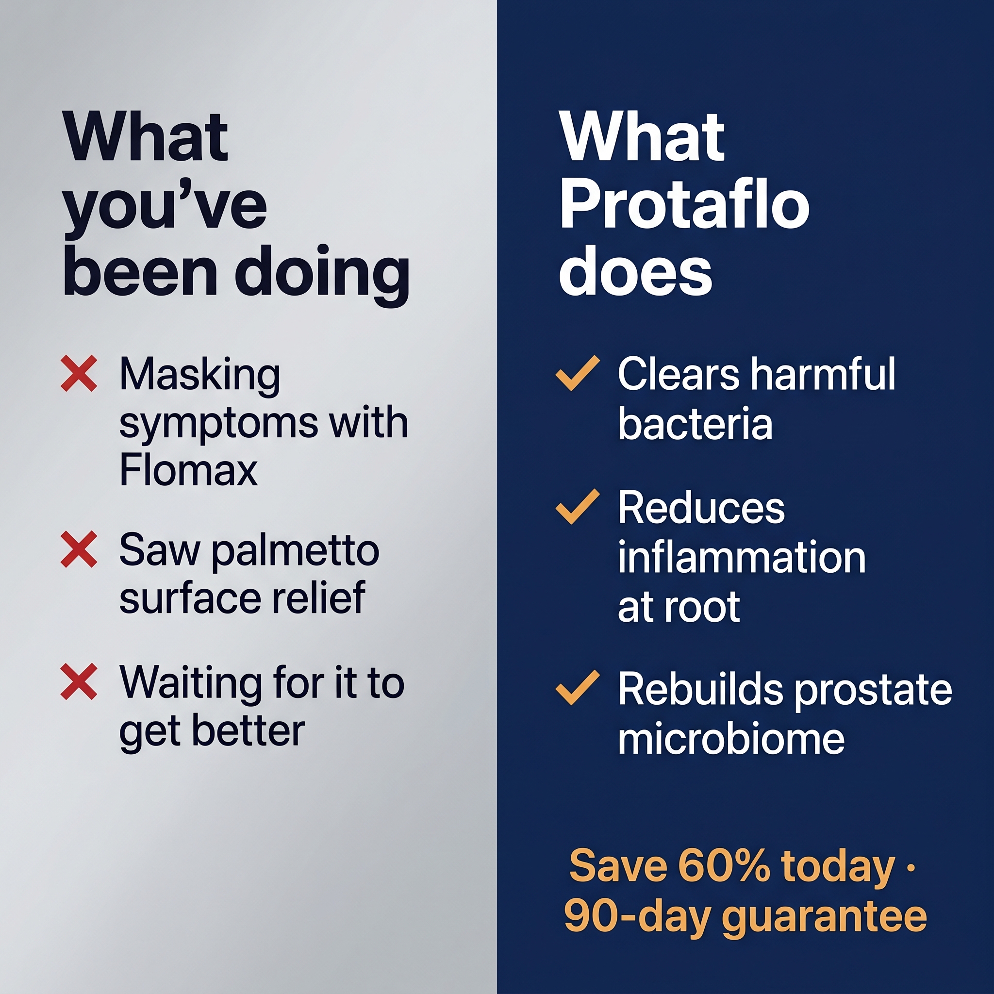 Protaflo Facebook ad