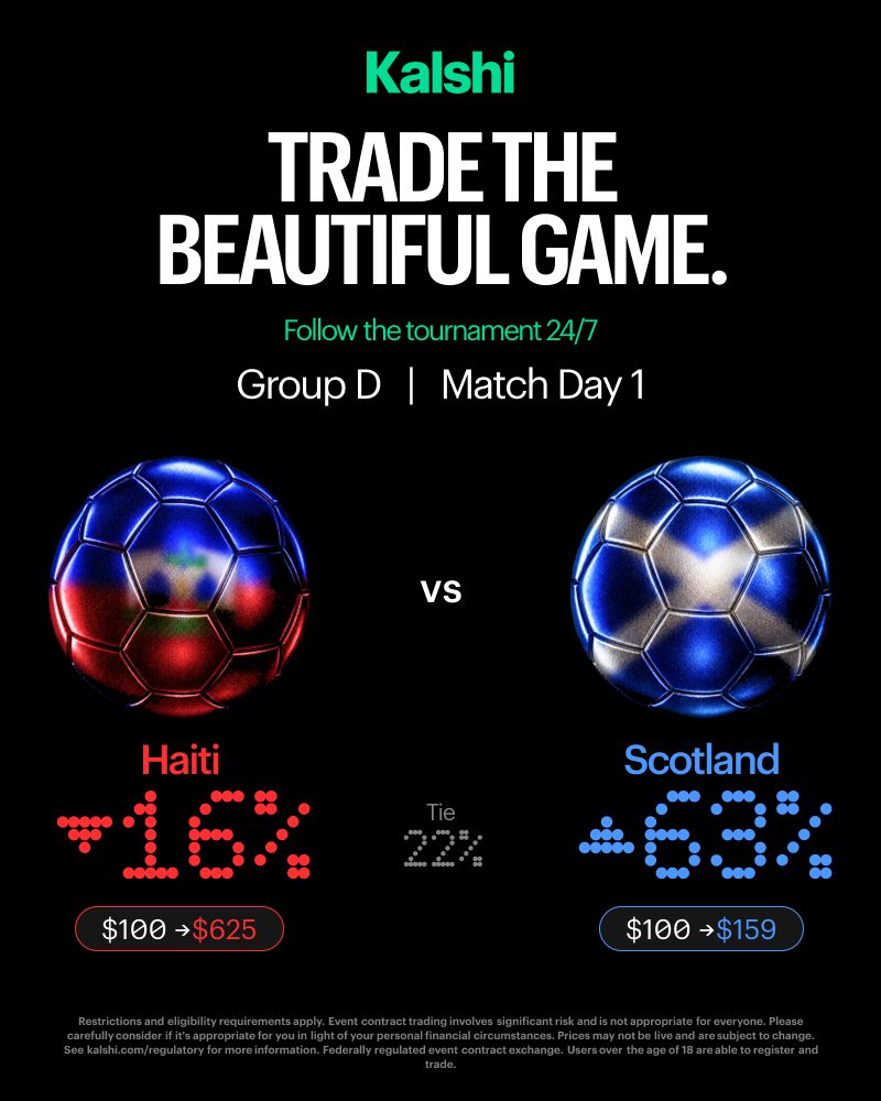 Kalshi - Trade the Headlines Facebook ad