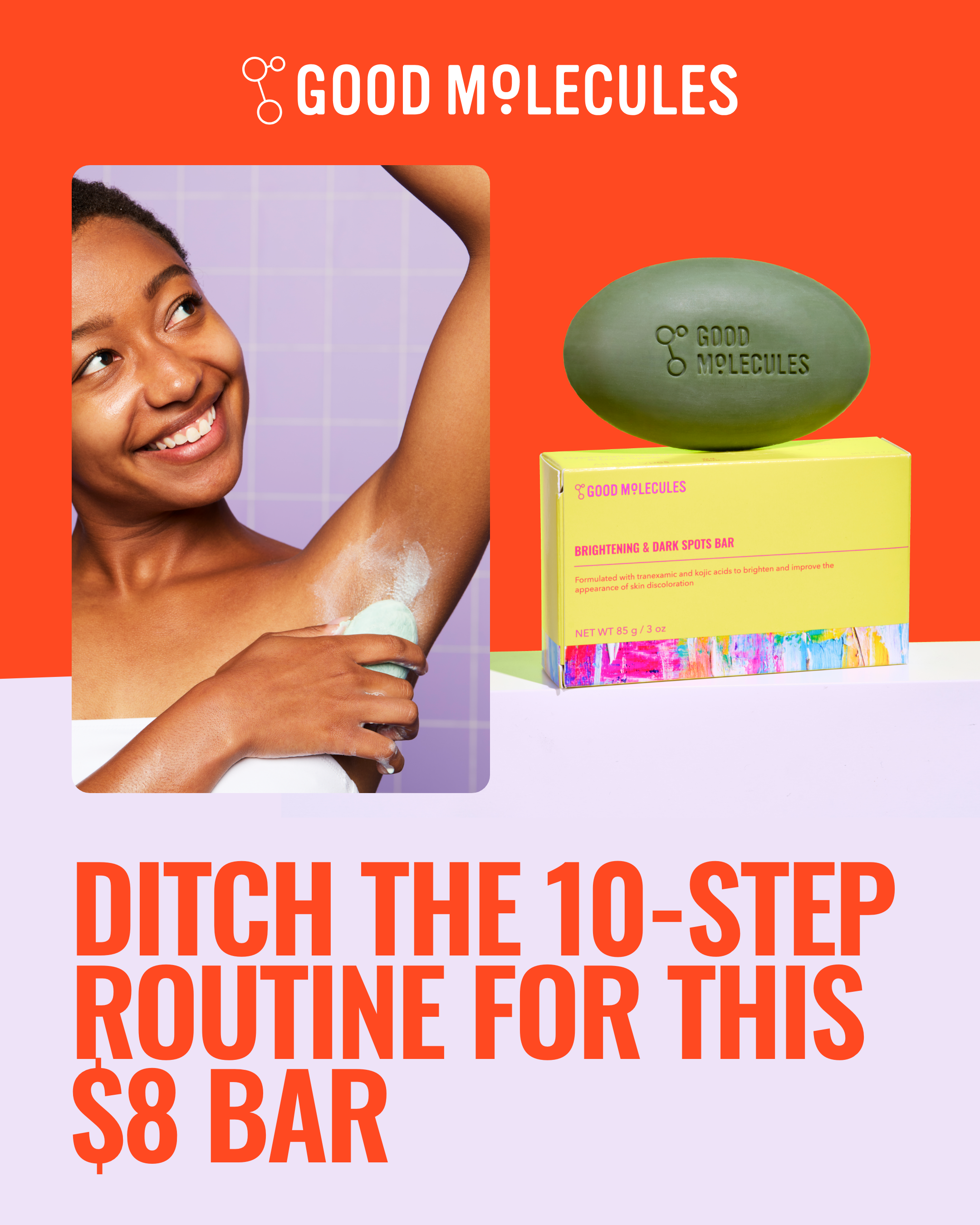 Good Molecules Facebook ad