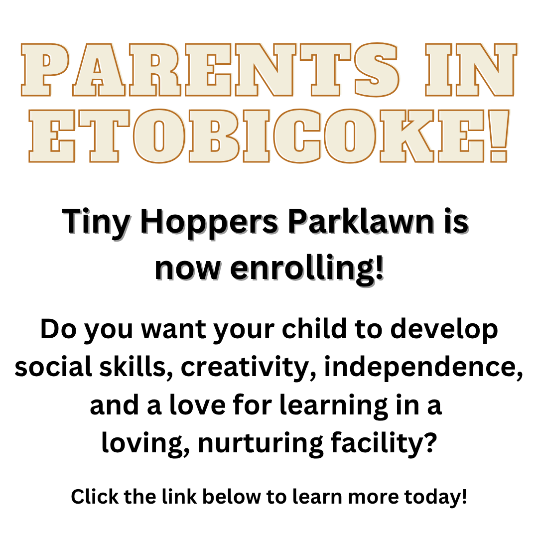 Tiny Hoppers Park Lawn Early Learning Facebook ad: PSA: Parents!