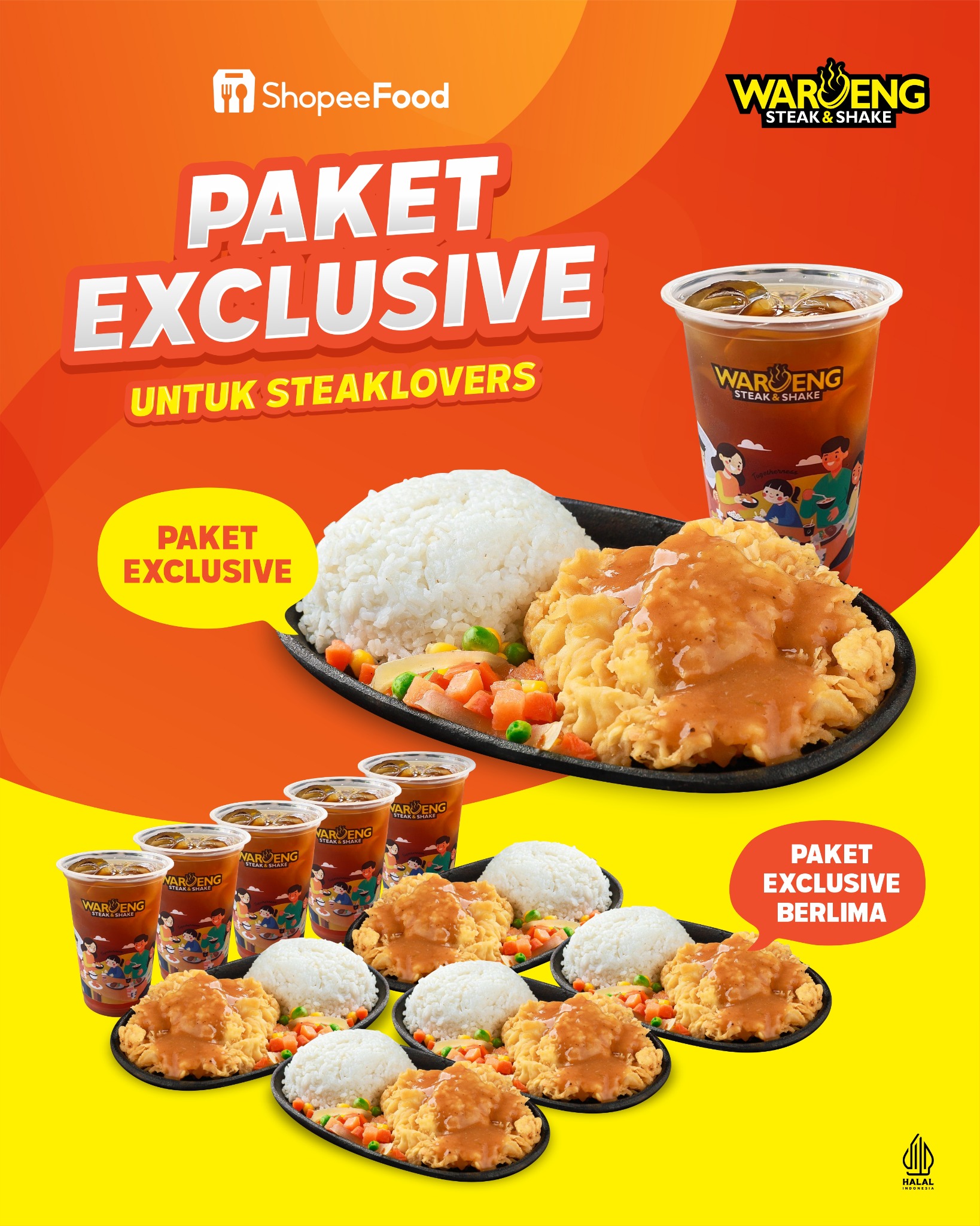 Waroeng Steak & Shake Facebook ad: Gunakan Promo Sekarang Juga!