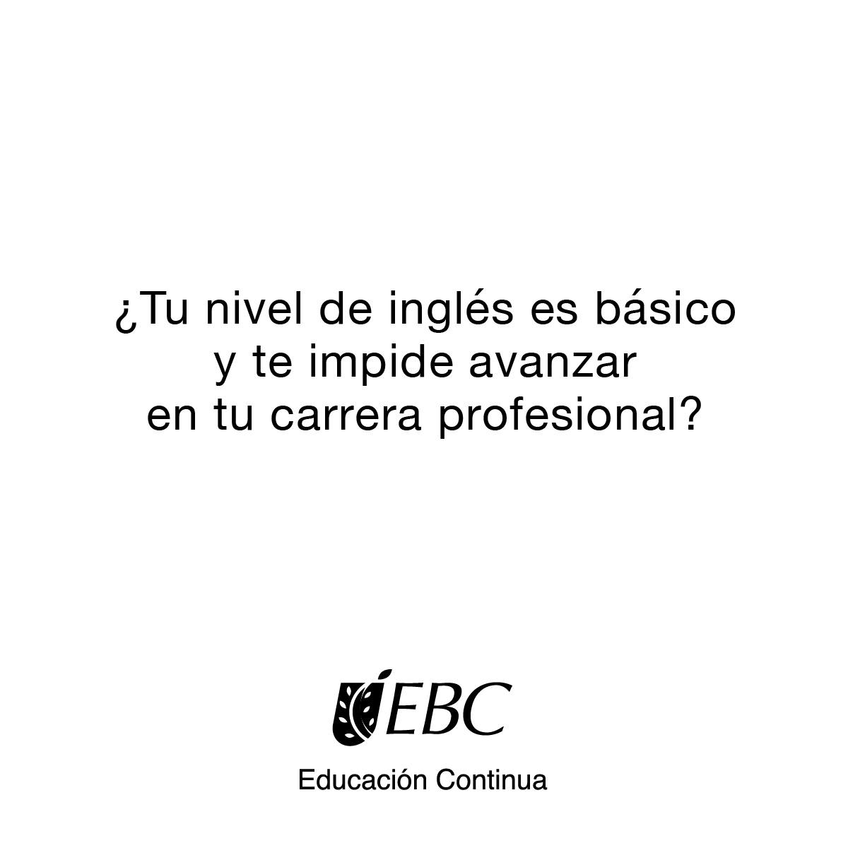Escuela Bancaria y Comercial Facebook ad