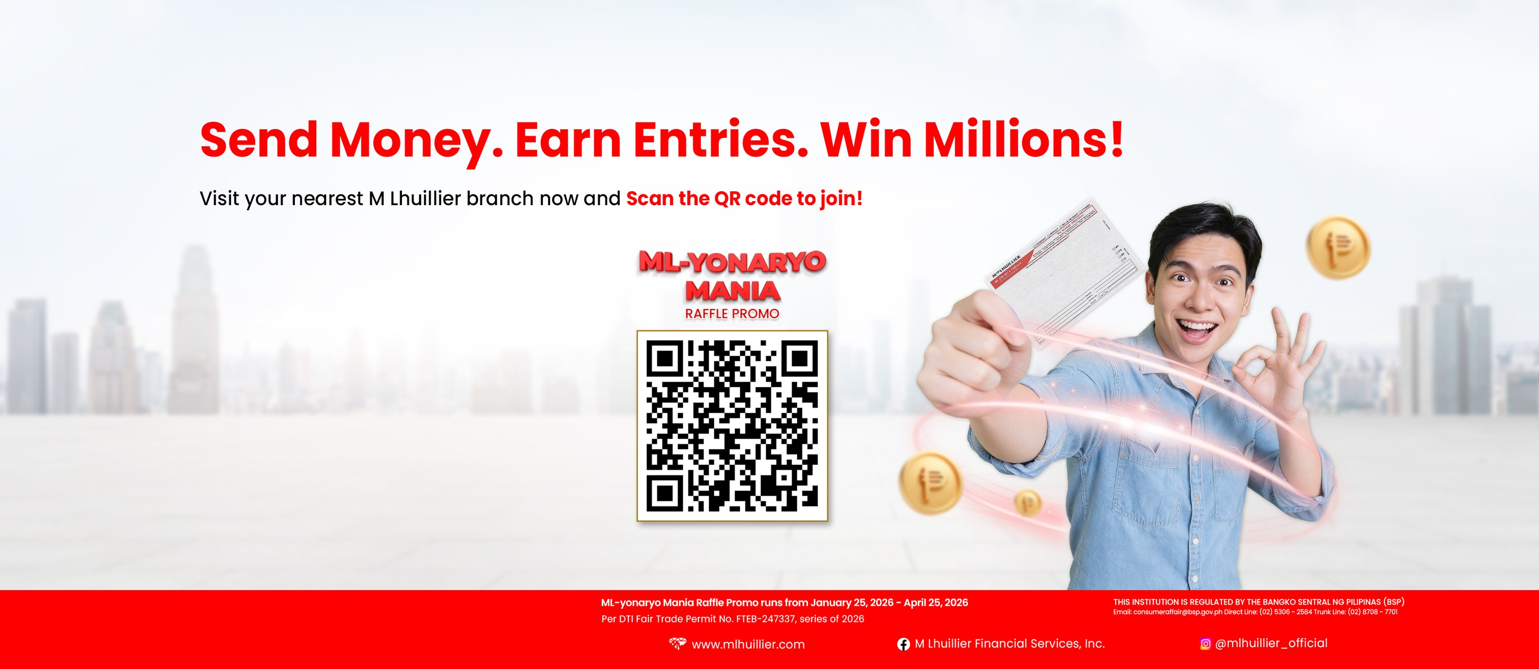 M Lhuillier Financial Services, Inc. Facebook ad