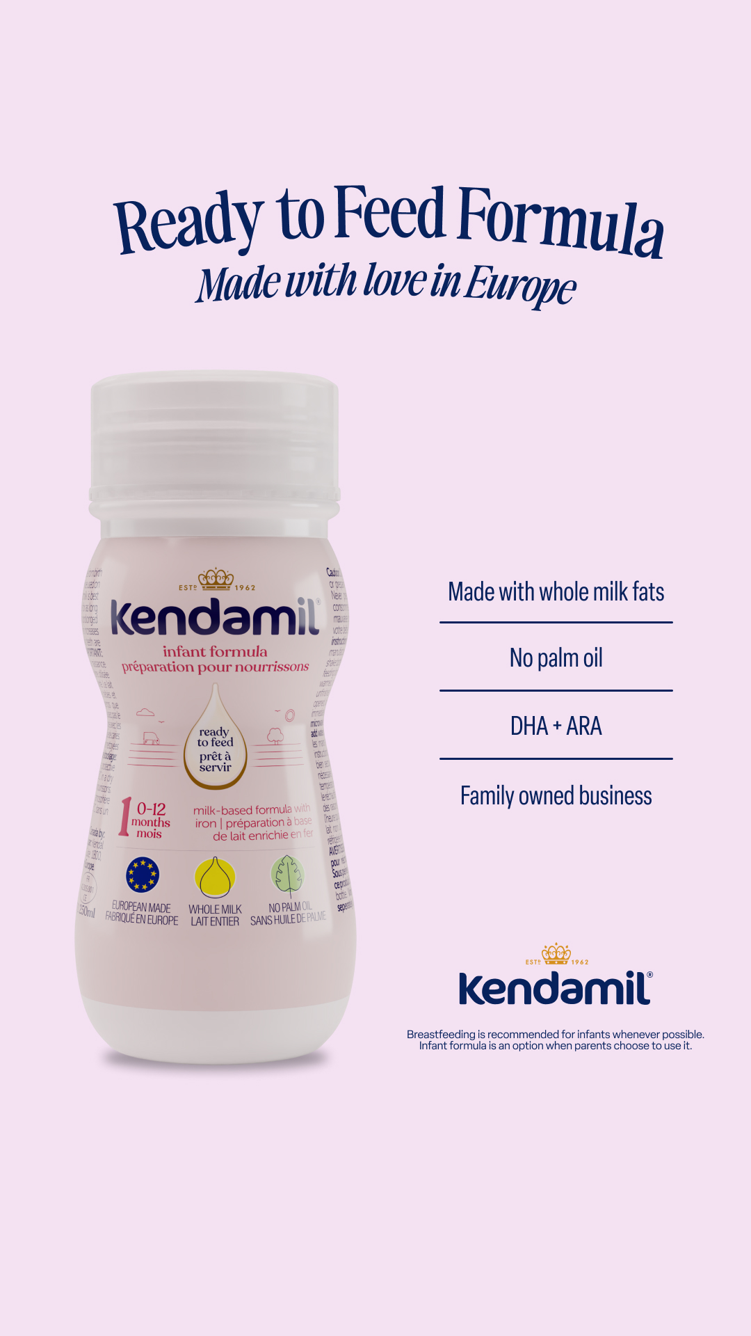 Kendamil Canada Facebook ad