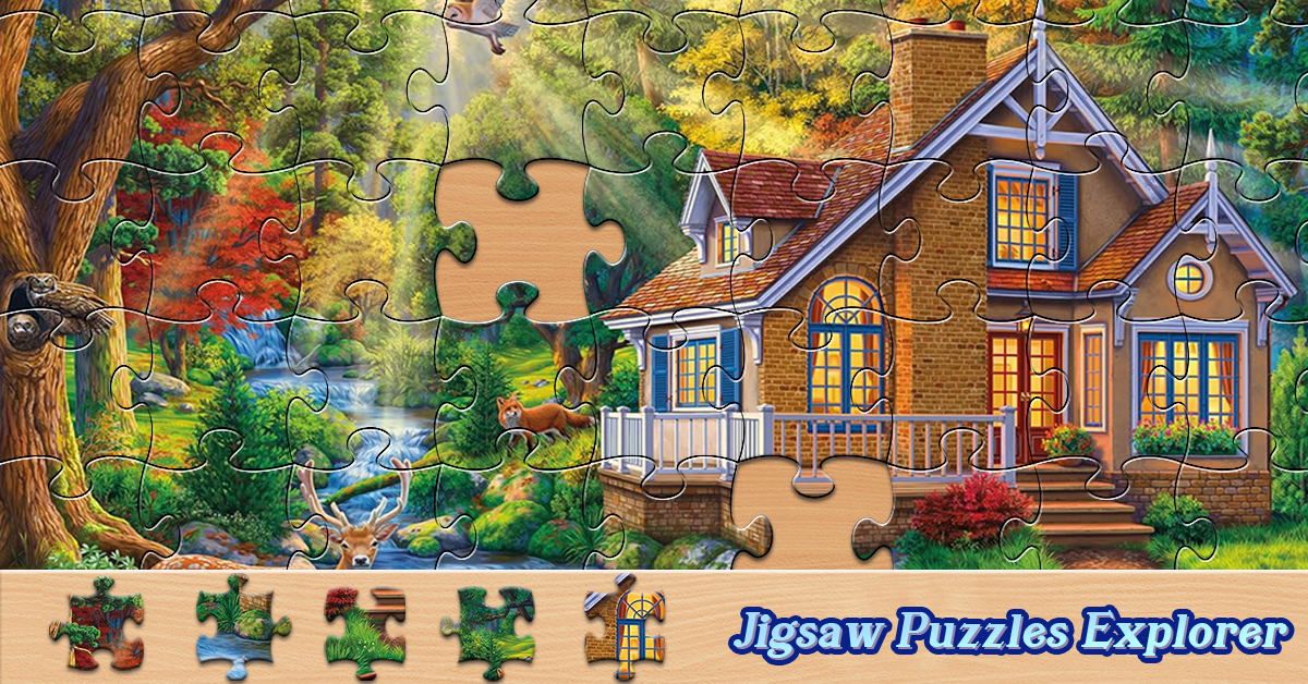 Jigsaw Puzzles Explorer Facebook ad from Aug 31, 2026