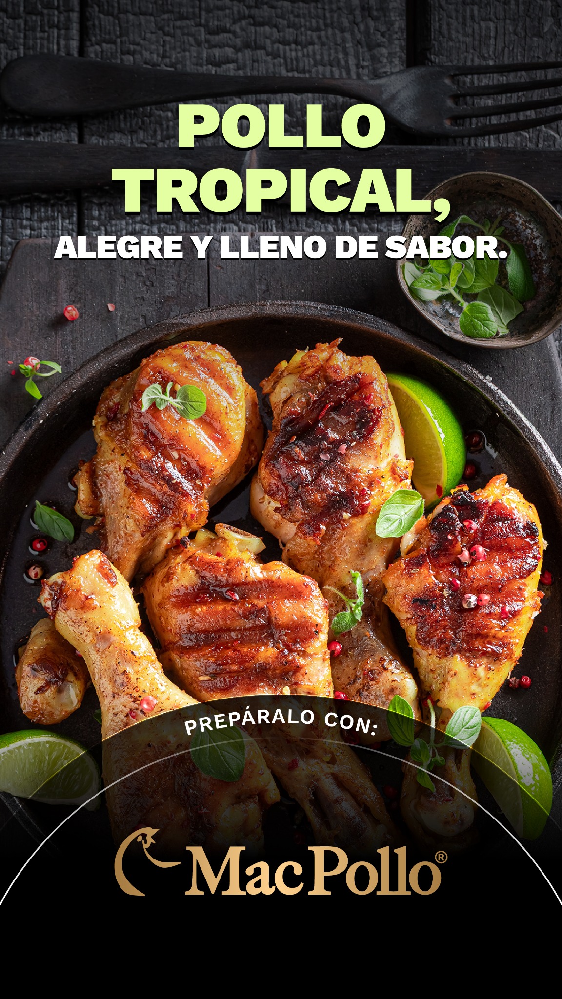 Mac Pollo Numero 1 Facebook ad