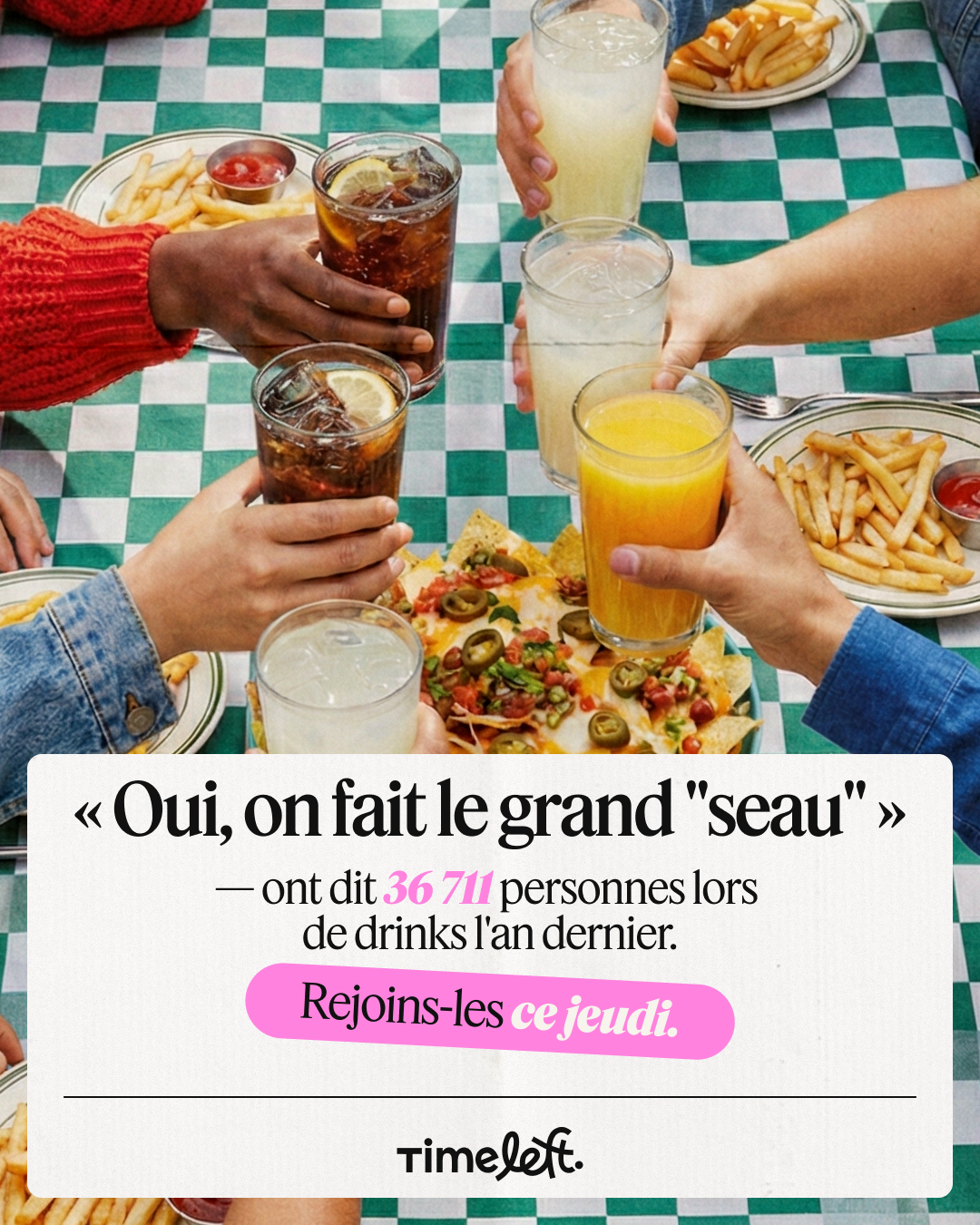 Timeleft Facebook ad
