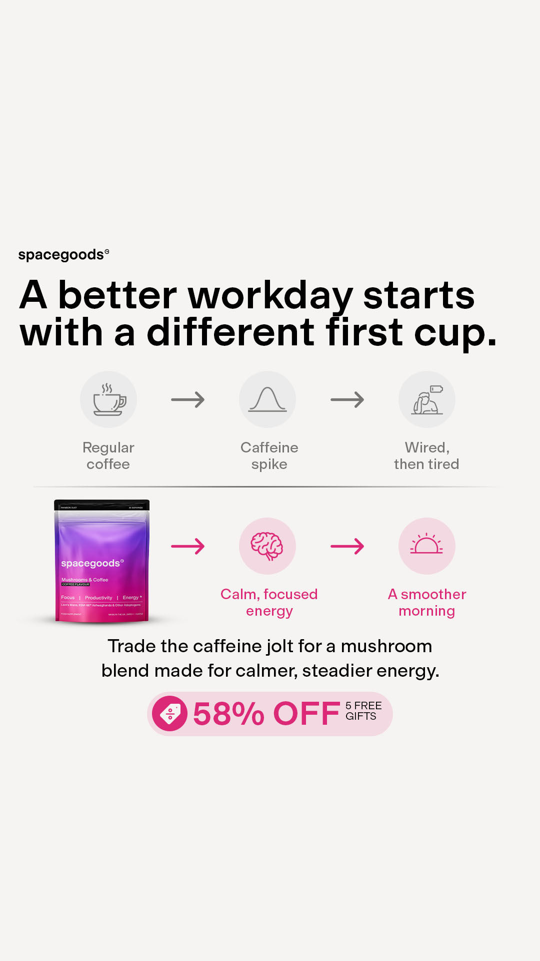 Spacegoods Facebook ad