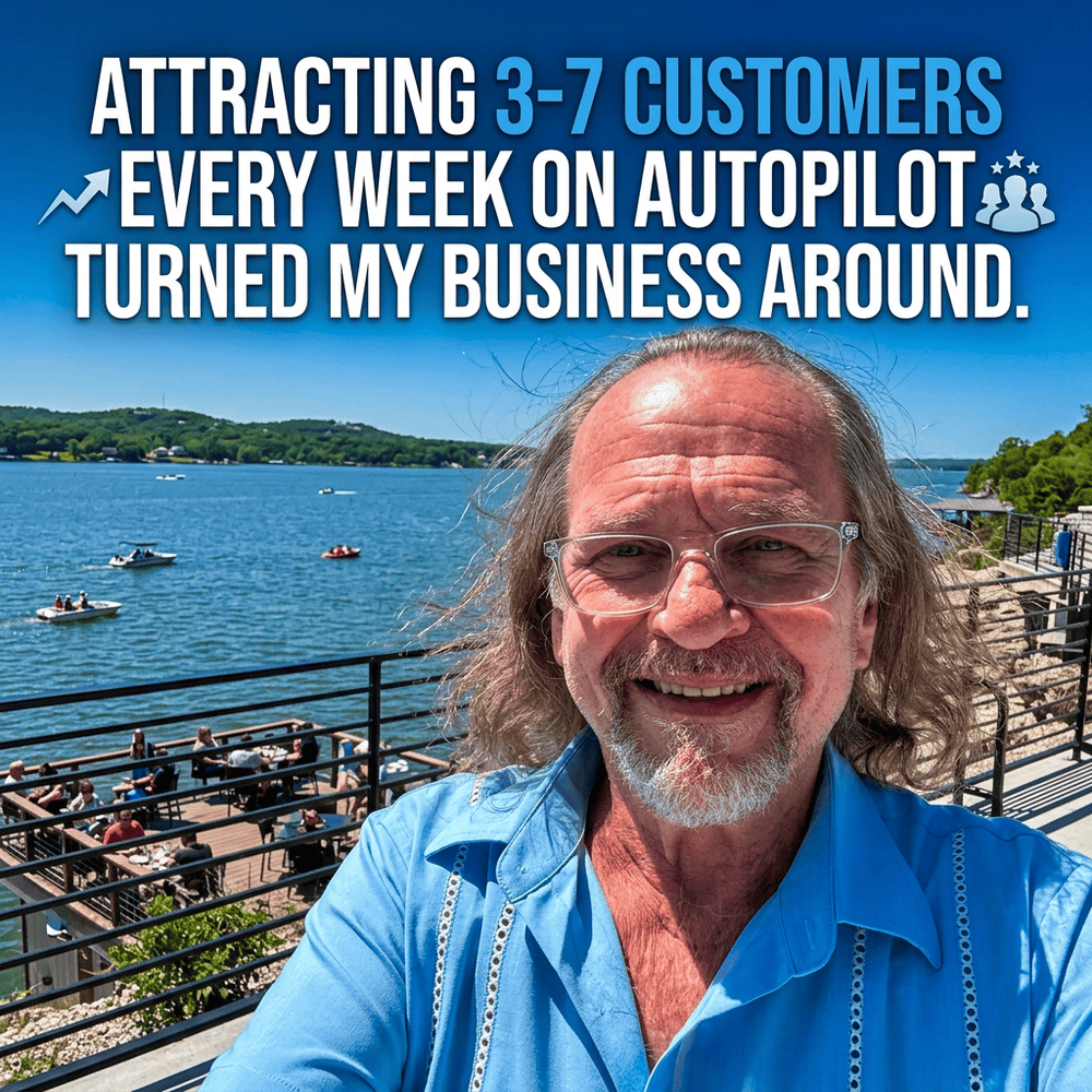 Jeff Boltinghouse Lifestyle Marketing Facebook ad: Attract 3-7 new customers EVERY WEEK!