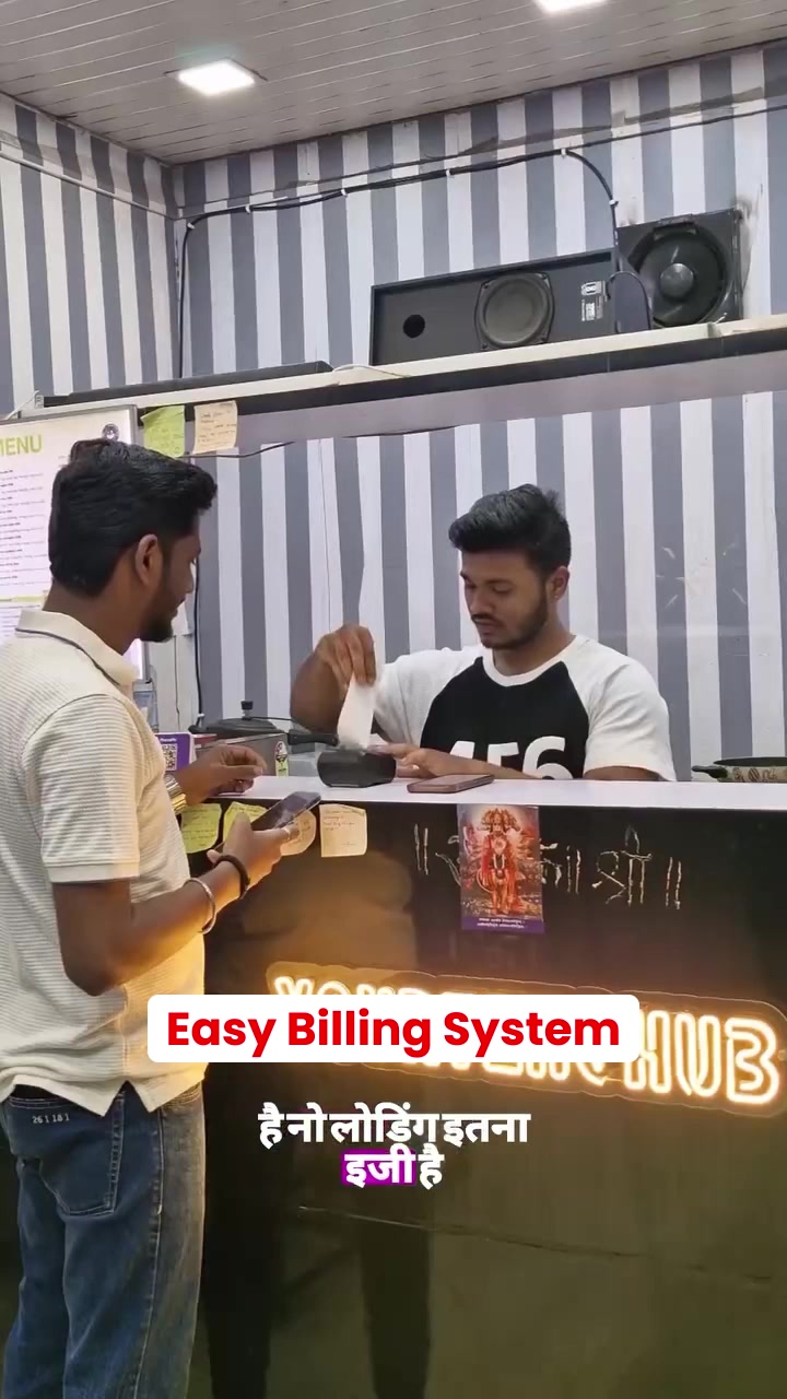 EZOBooks Facebook ad: Best Billing Machine for Restaurant