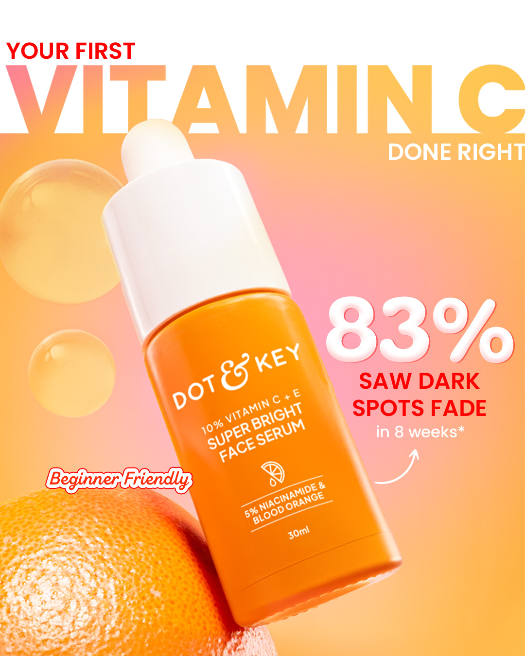 Dot & Key Facebook ad