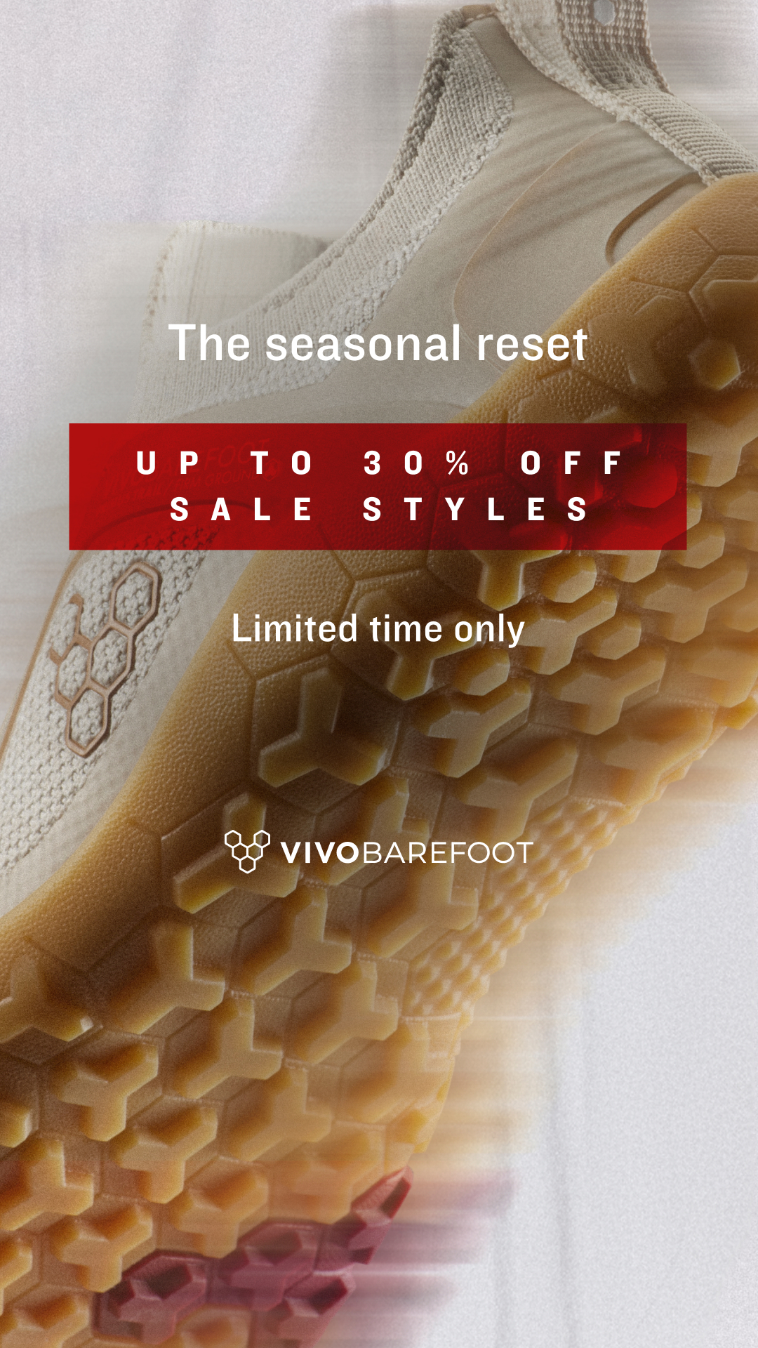 Vivobarefoot Facebook ad