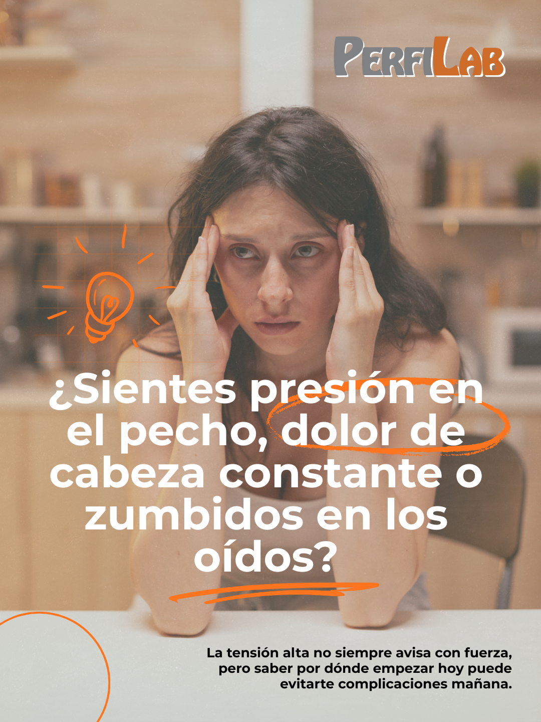 Grupo Perfilab, C.A. Facebook ad: A veces le echamos la culpa al cansancio…