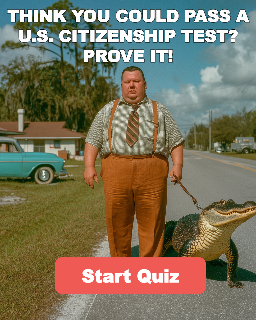 QuizGriz History Facebook ad