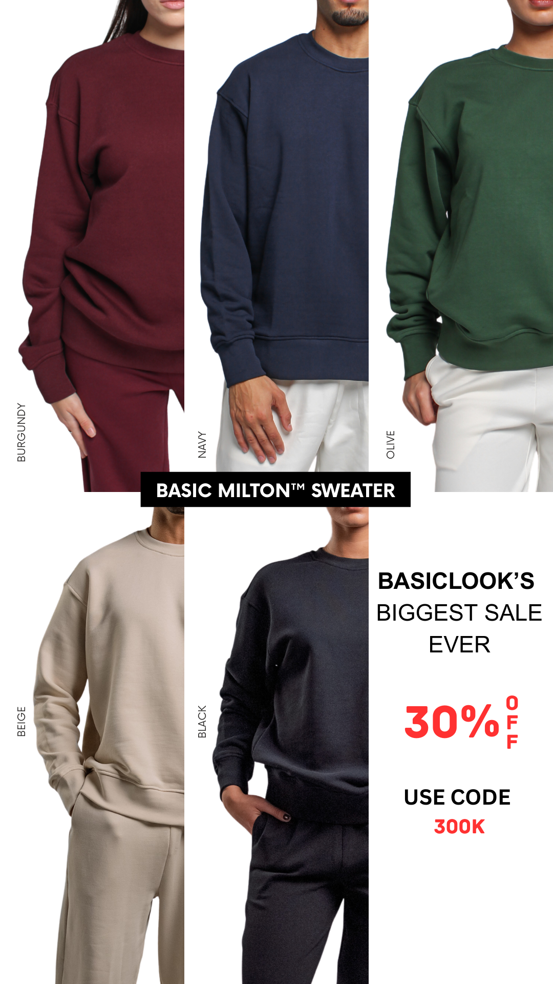 Basiclook Facebook ad
