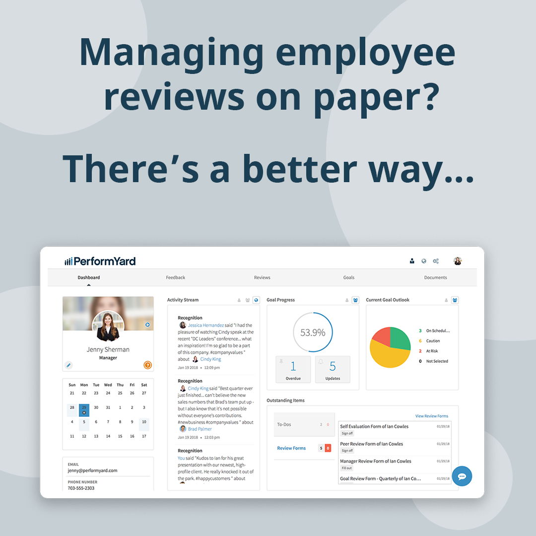 PerformYard Facebook ad: PerformYard: Modern HR Made Easy