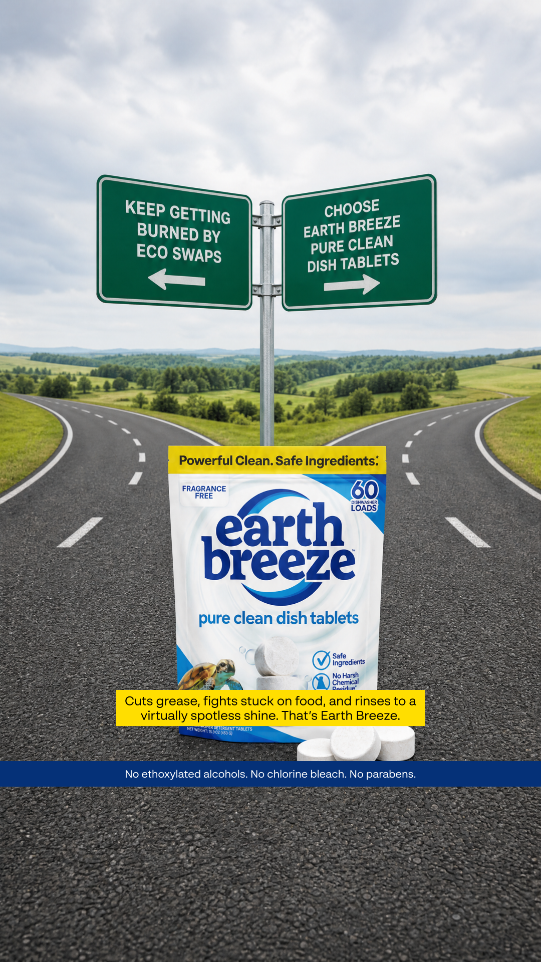 Earth Breeze Facebook ad