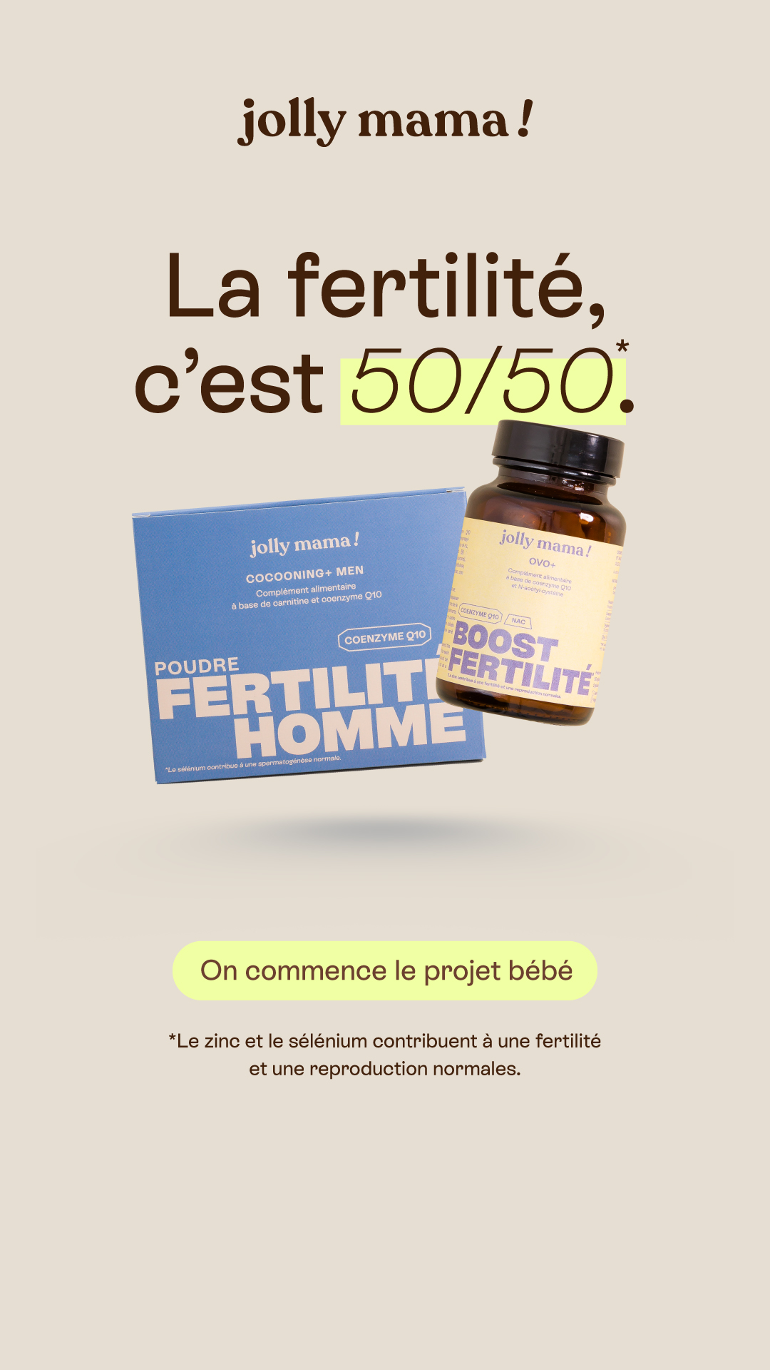 Jolly Mama Facebook ad
