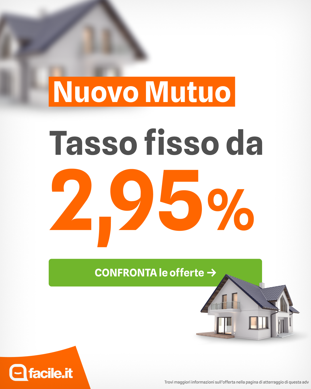 Facile.it - Mutui Facebook ad: Ottieni fino al 100%