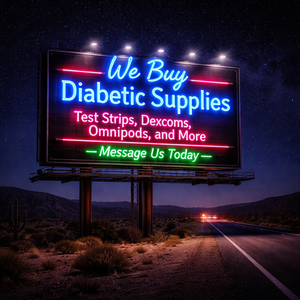 Jacksonville Diabetic Supplies for Cash Facebook ad: Sell Your Diabetic Supplies Today!