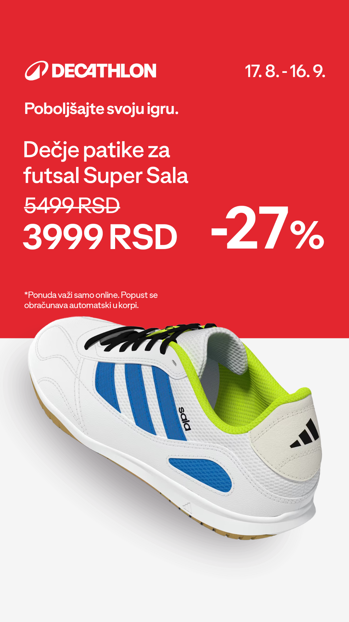 Decathlon Srbija Facebook ad