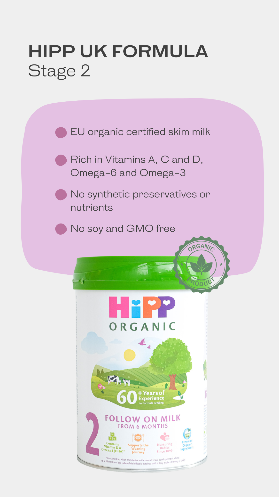 Organic Bum Facebook ad