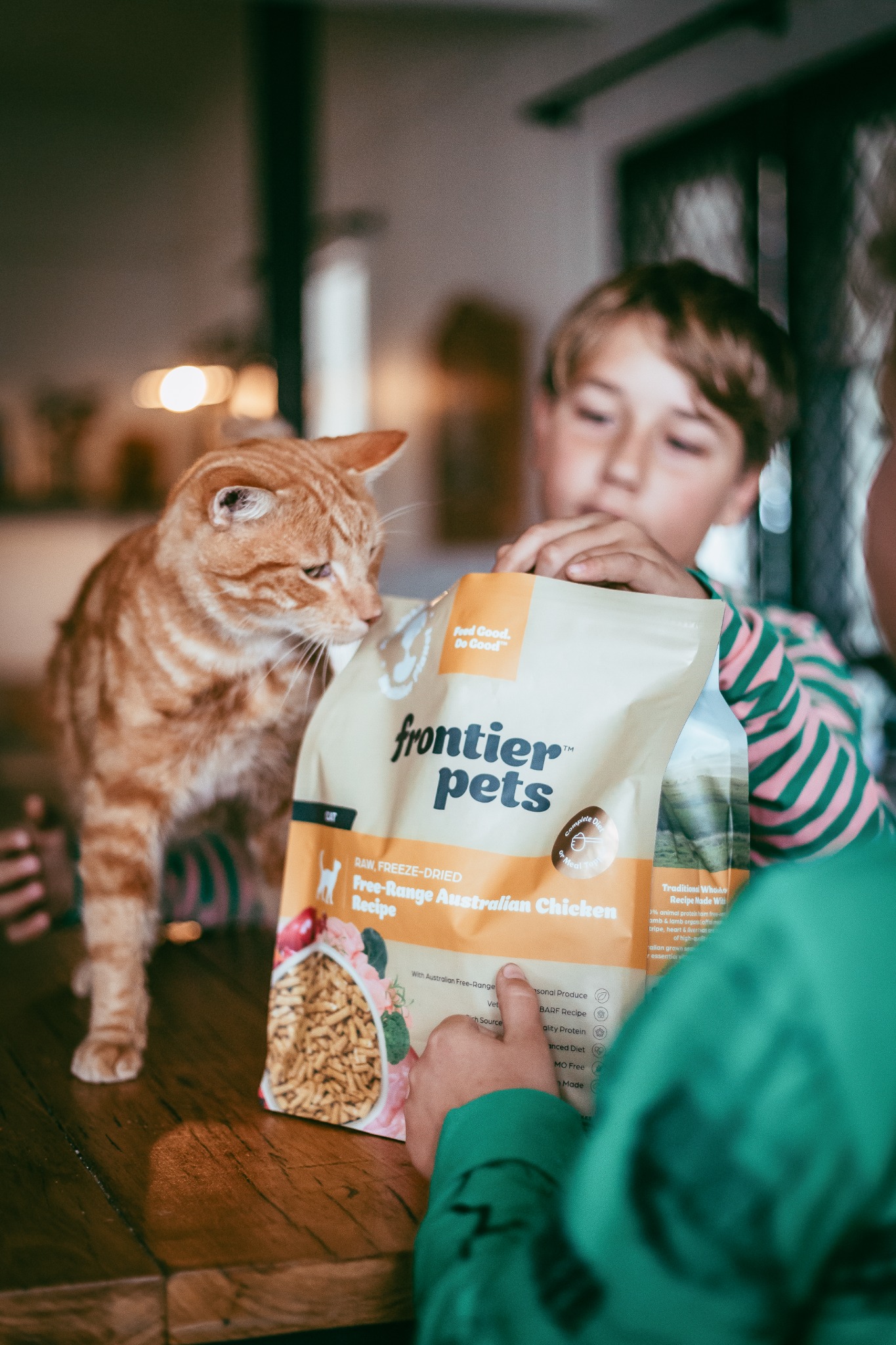 Frontier Pets Pet Food Facebook ad