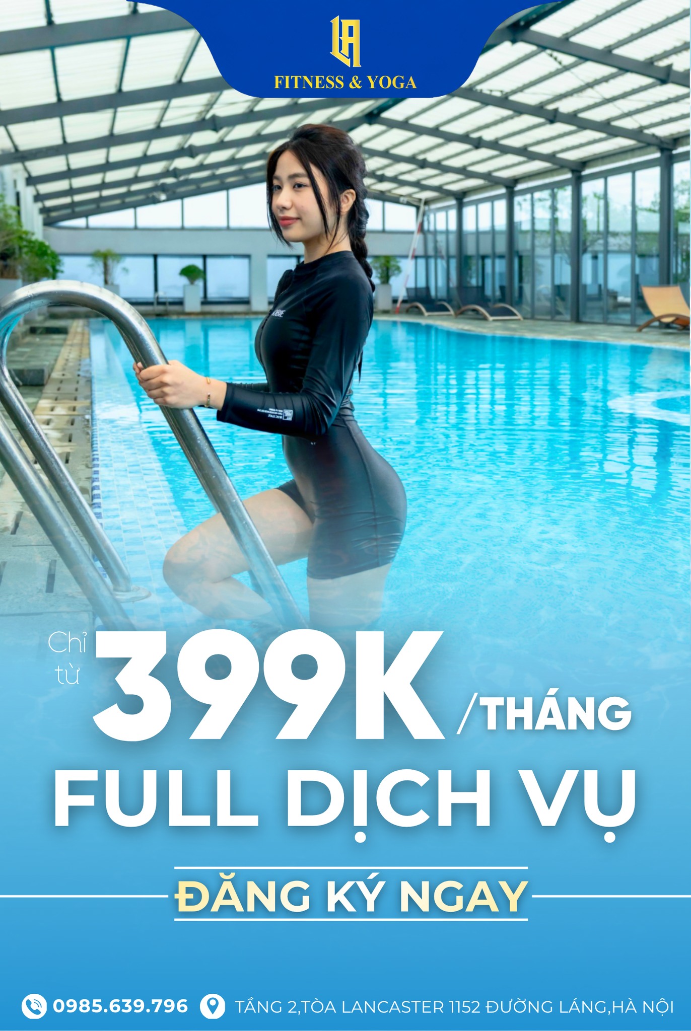 La Fitness & Yoga - Lancaster Luminaire 1152 Đường Láng Facebook ad