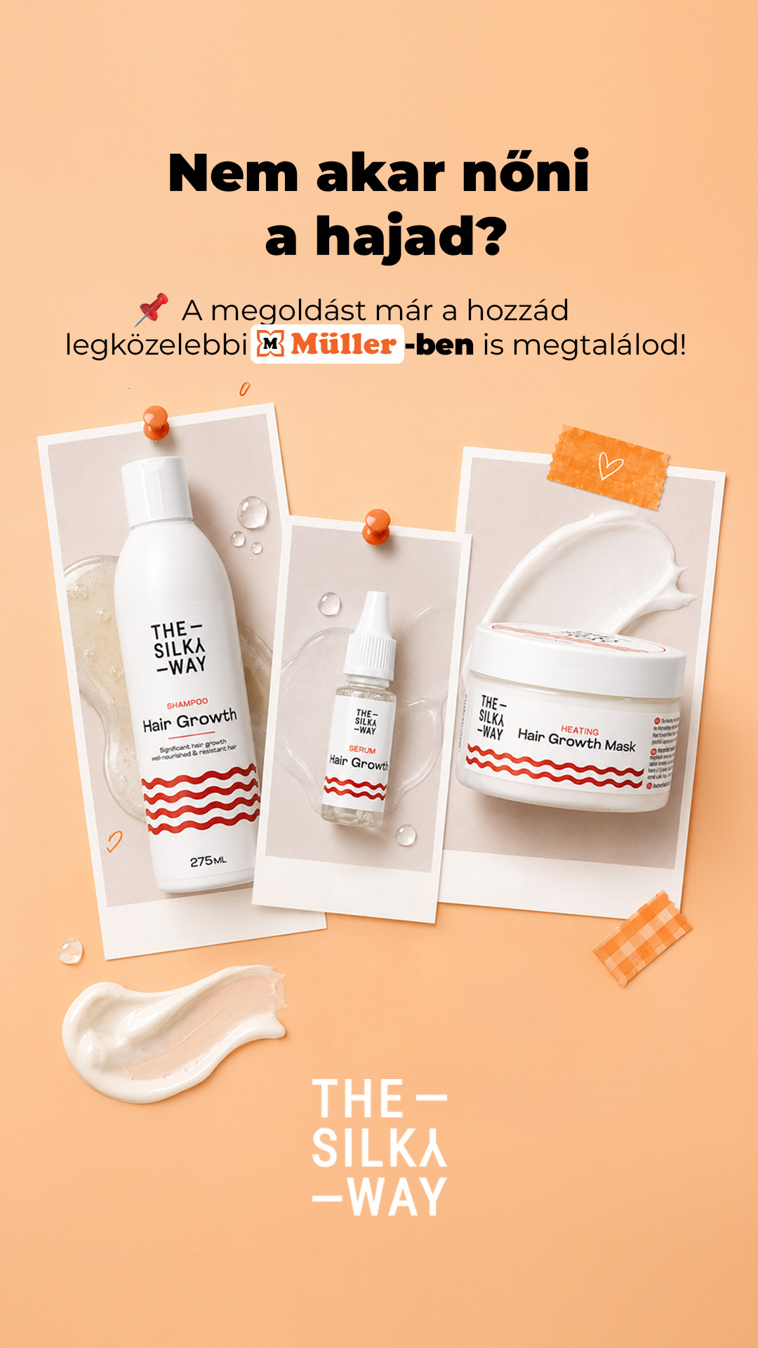 The Silky Way Hajápolás Facebook ad: A TheSilkyWay mostantól a Müllerben is elérhető!