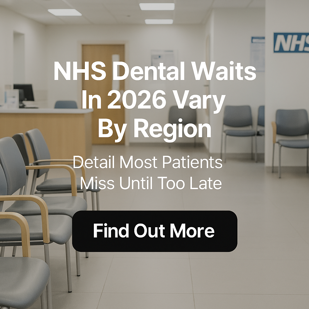 Brainy Searches Facebook ad: NHS Dental Waiting Times in England 2026: What to Expect…