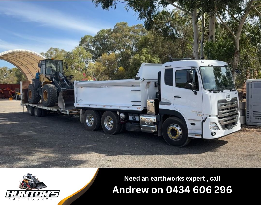 Huntons Earthworks Perth Facebook ad