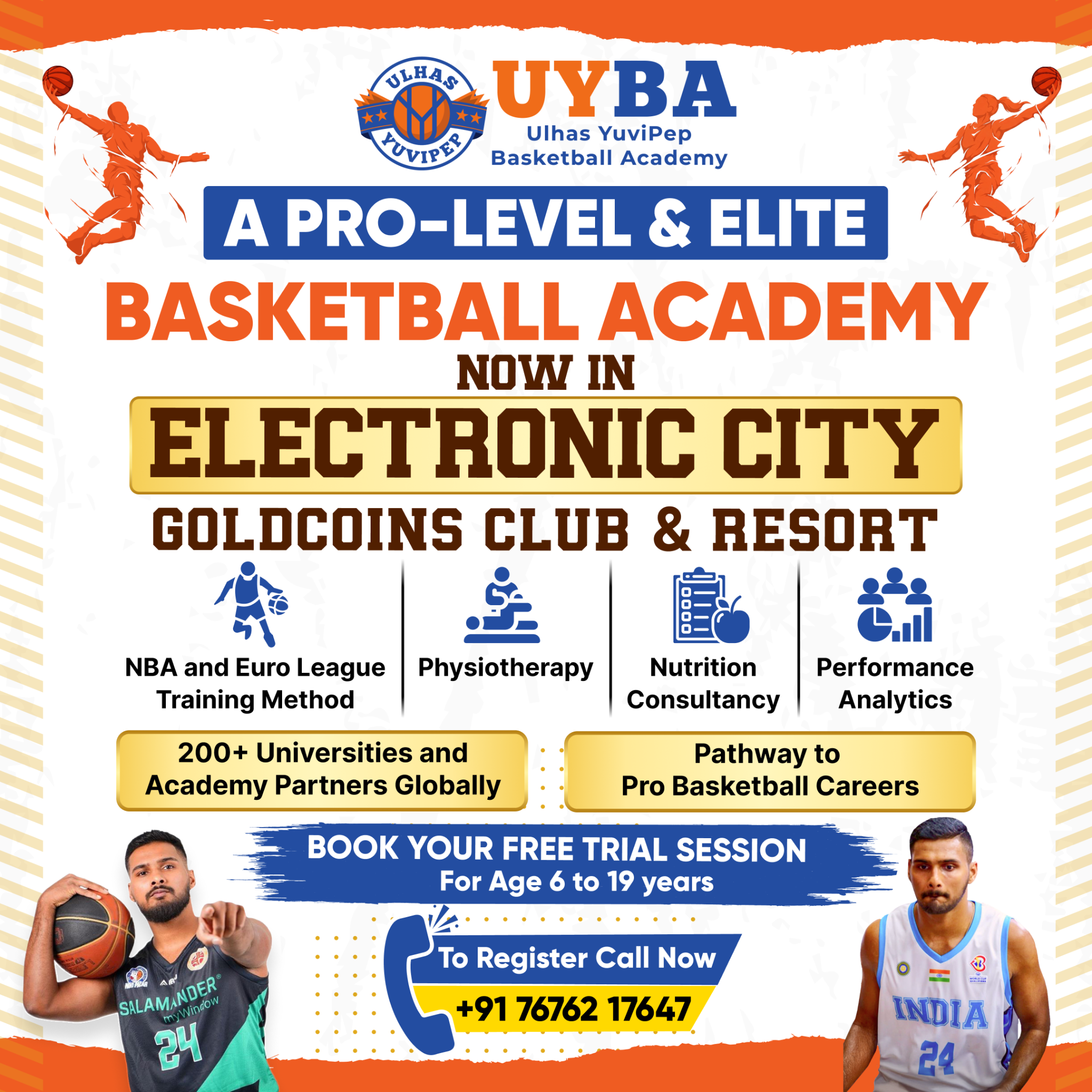Ulhas Yuvipep Basketball Academy  Facebook ad